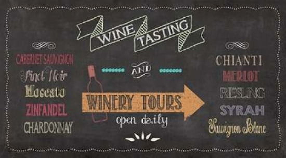 Posterazzi Wine Tasting Canvas Art - Jo Moulton (12 x 18)