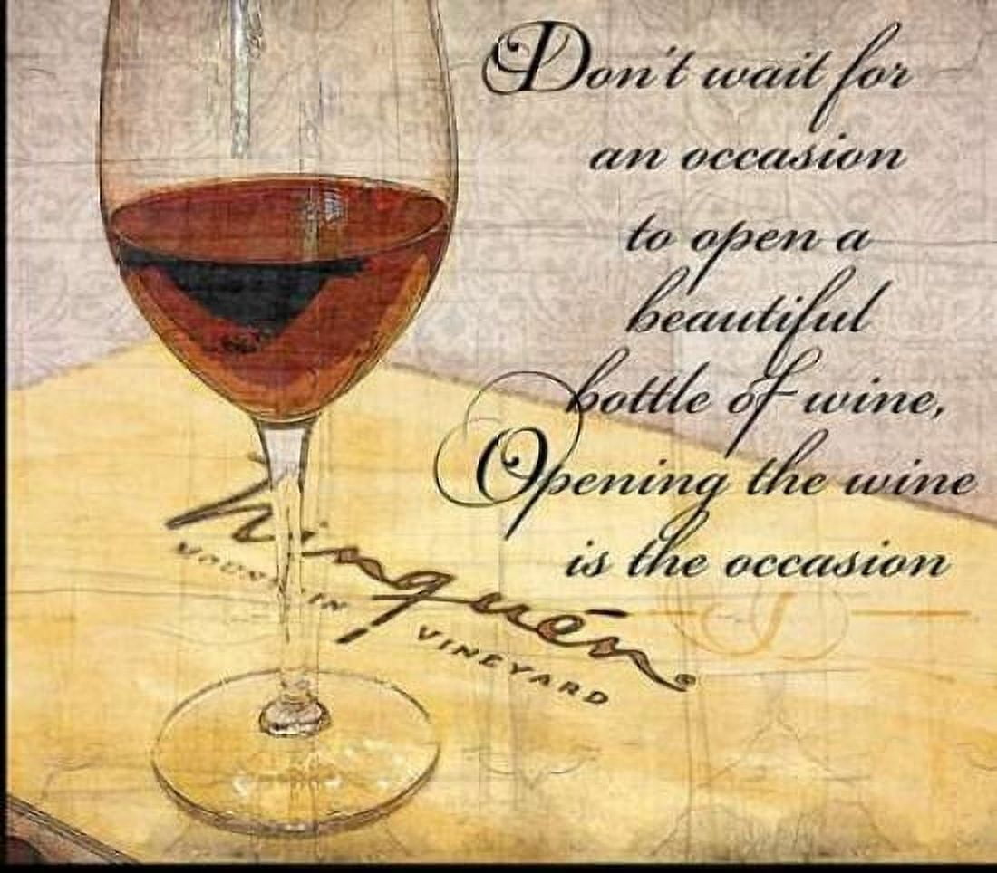 Posterazzi Wine is the Occasion Canvas Art - Lisa Wolk (24 x 24)