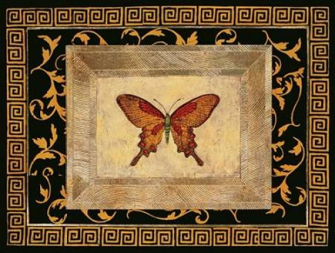 Posterazzi Winged Ornament I Canvas Art - Alan Hayes (18 x 24)