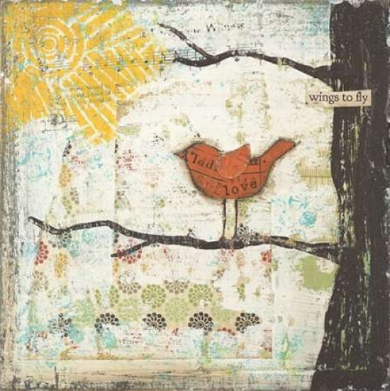 Posterazzi Wings to Fly Canvas Art - Cassandra Cushman (24 x 24)