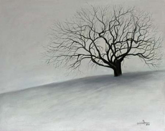 Posterazzi Winter Tree Canvas Art - Julie Peterson (24 x 30)