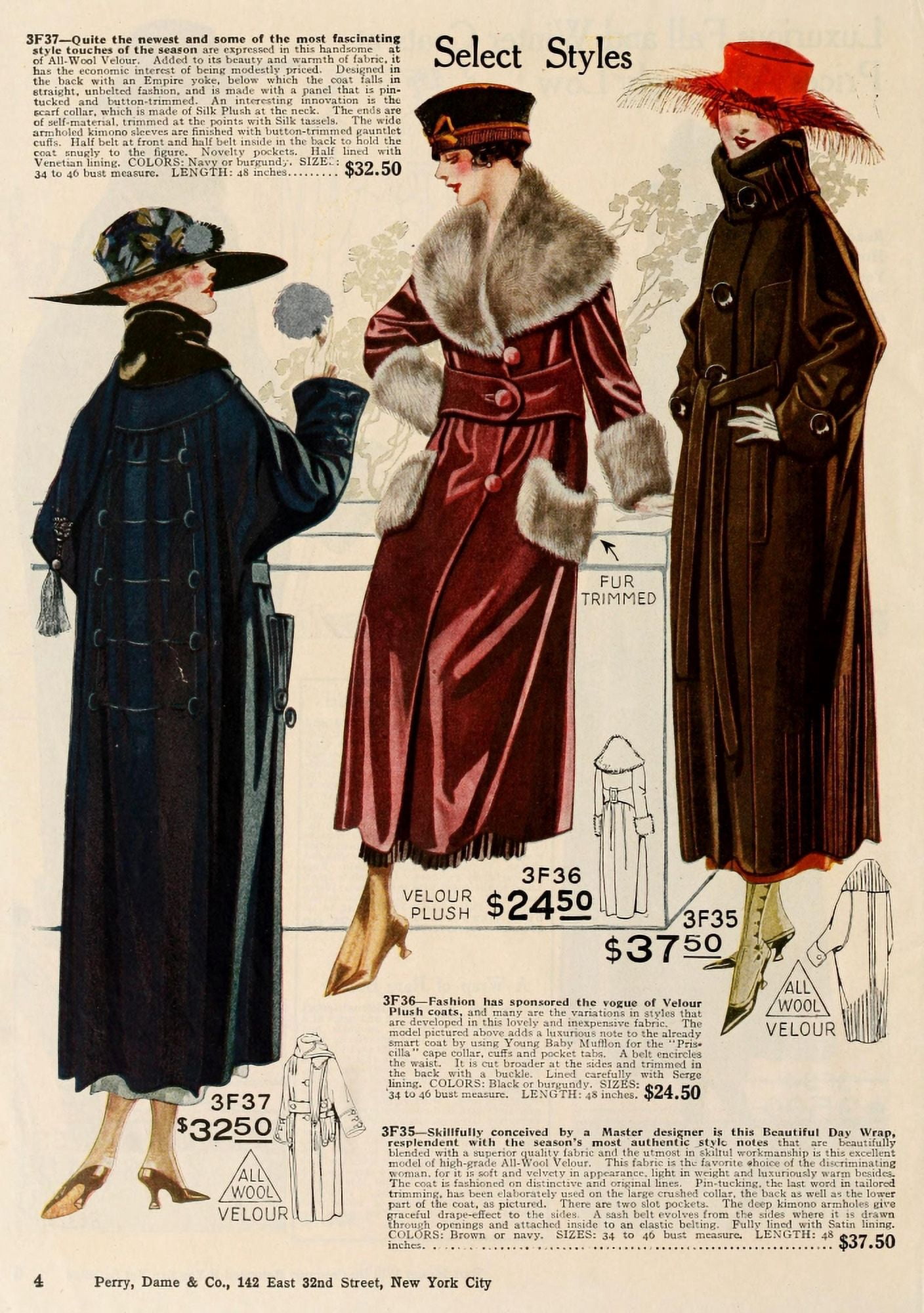 Posterazzi Winter coats 1 Canvas Art - Unknown (24 x 36)
