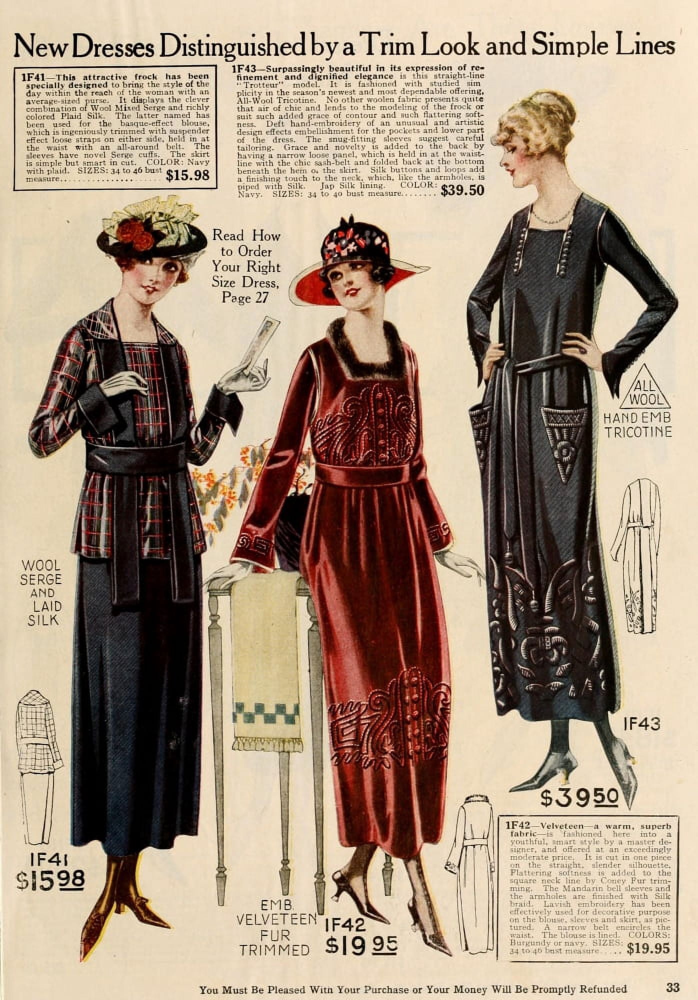 Posterazzi Winter dresses 3 Canvas Art - Unknown (24 x 36)