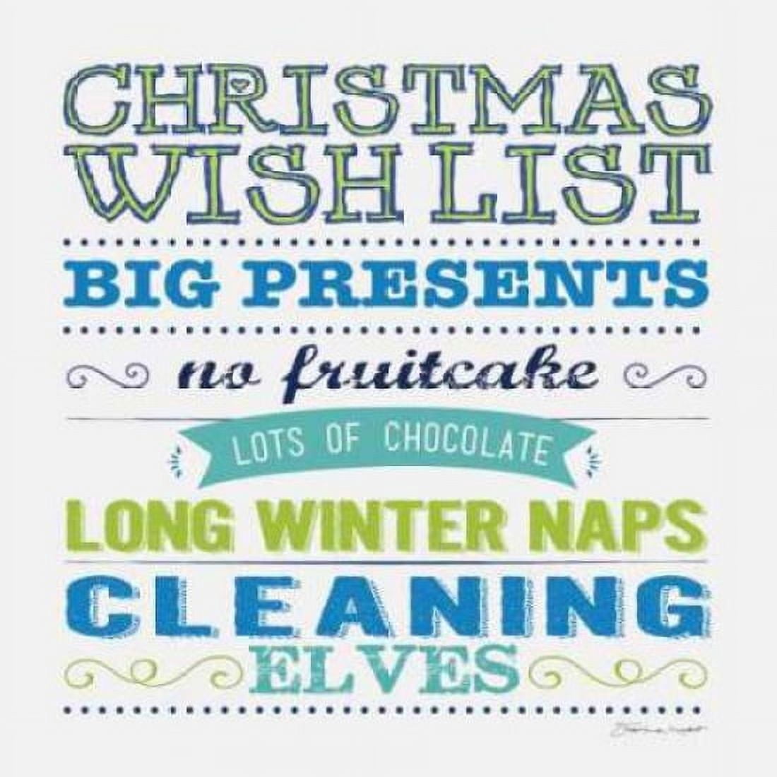 Posterazzi Wish List B Canvas Art - Stephanie Marrott (24 x 24)