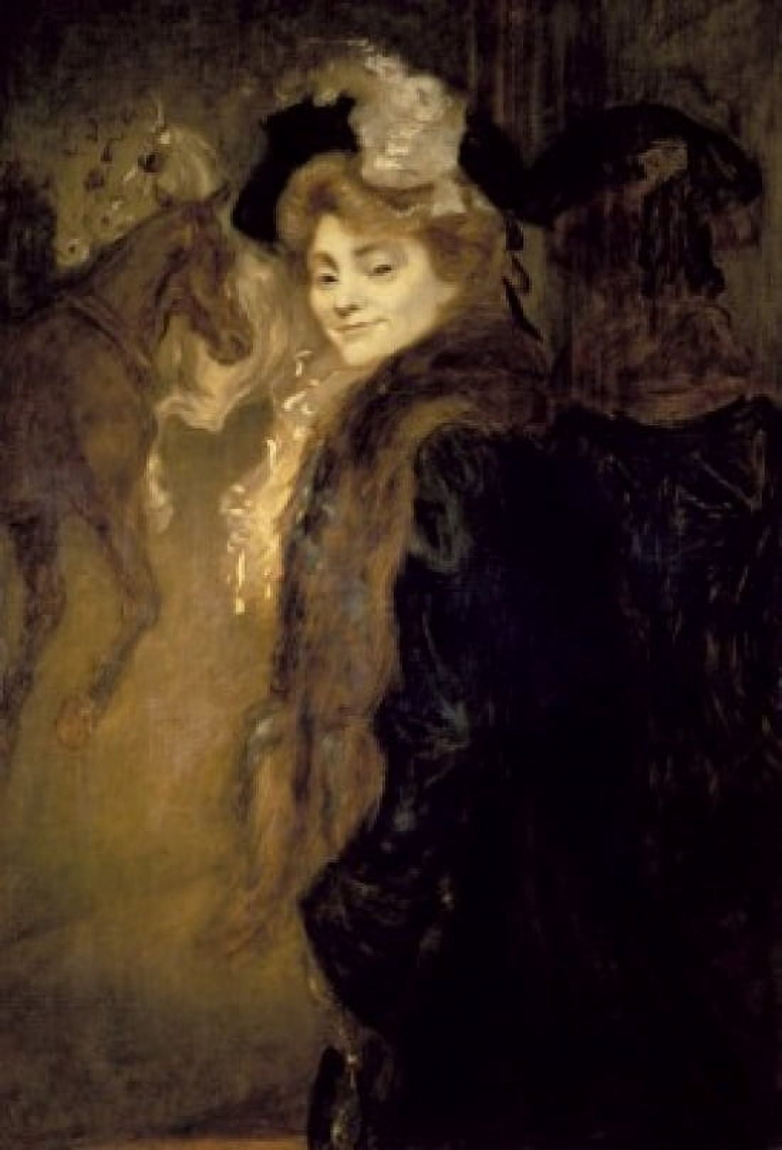 Posterazzi Woman In The Street ca 19th C Louis Anquetin (1861-1932French) Musee dOrsay Paris Canvas Art - Louis Anquetin (24 x 36)