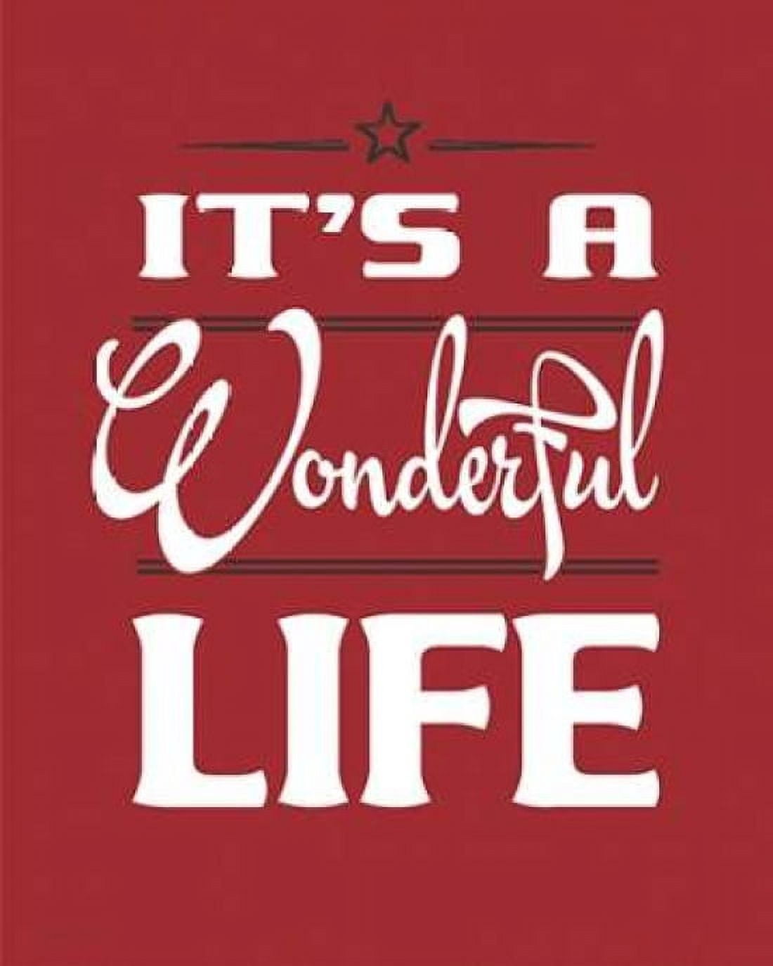Posterazzi Wonderful Life Canvas Art - Jo Moulton (24 x 30)