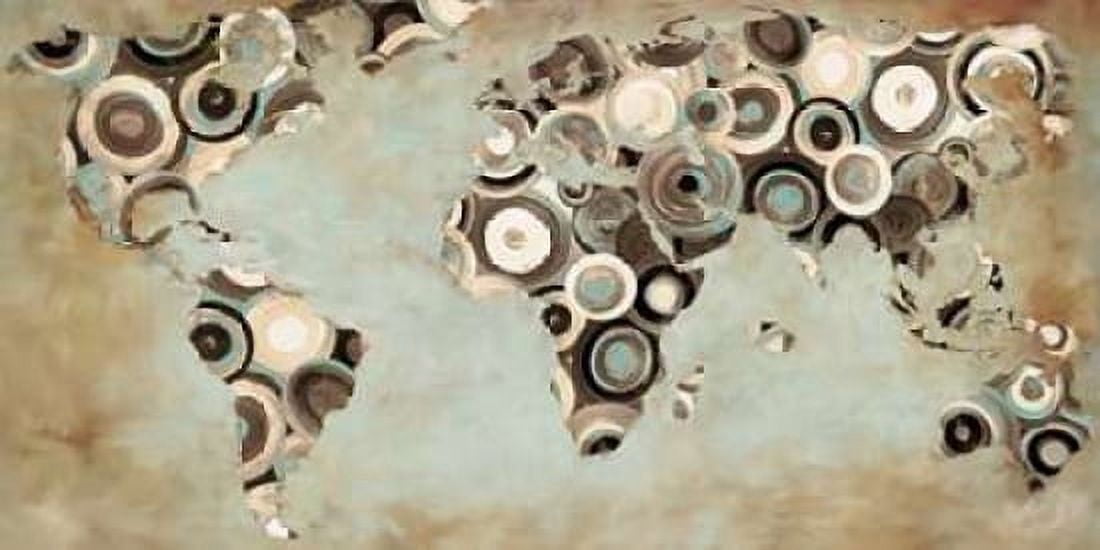 Posterazzi World in motion Canvas Art - Joannoo (10 x 20)