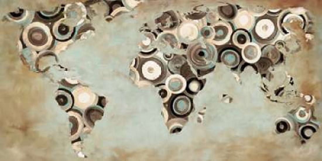 Posterazzi World in motion Canvas Art - Joannoo (24 x 48)
