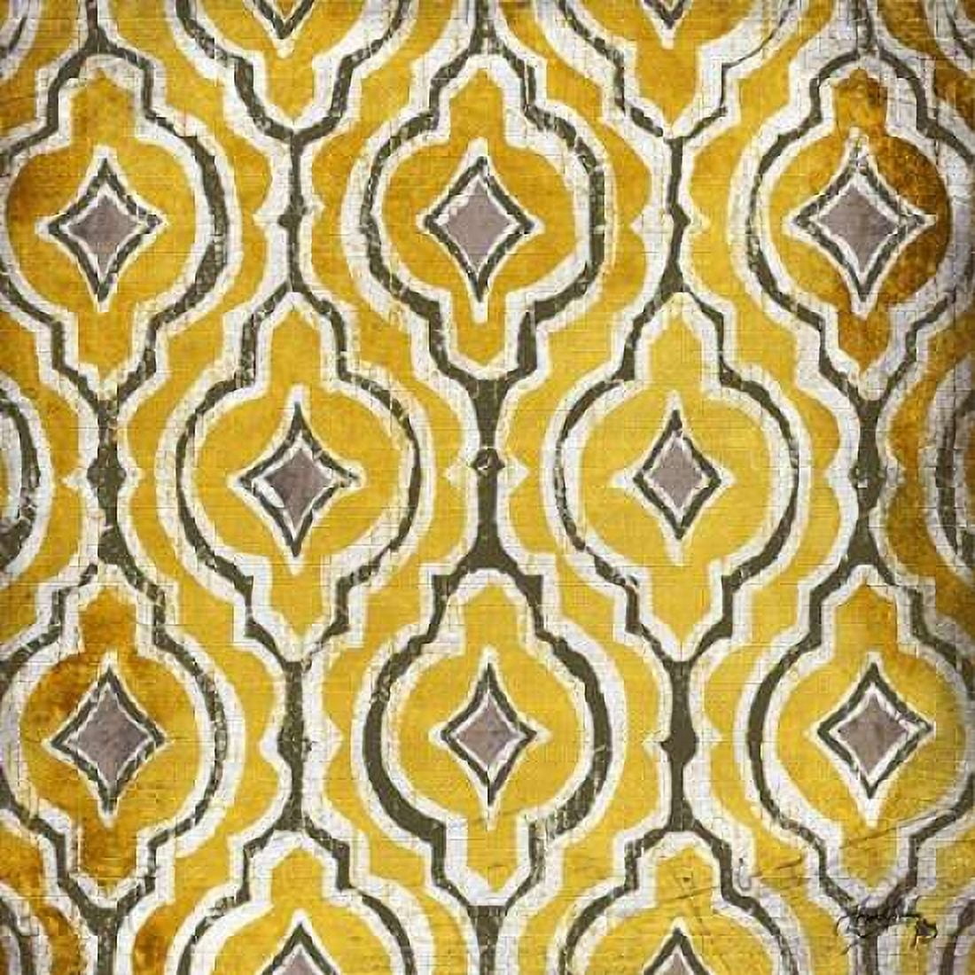 Posterazzi Yellow Modele II Canvas Art - Elizabeth Medley (24 x 24)