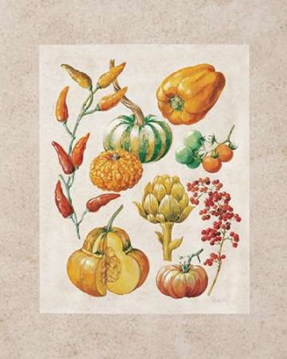 Posterazzi Yellow mix II Canvas Art - Krysztov Kumorek (24 x 30)