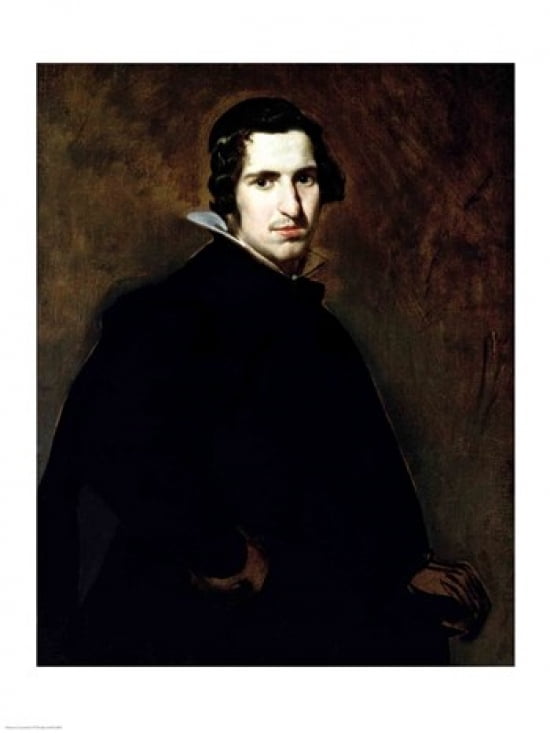 Posterazzi Young Spanish gentleman c1629 Canvas Art - Diego Velazquez (24 x 36)