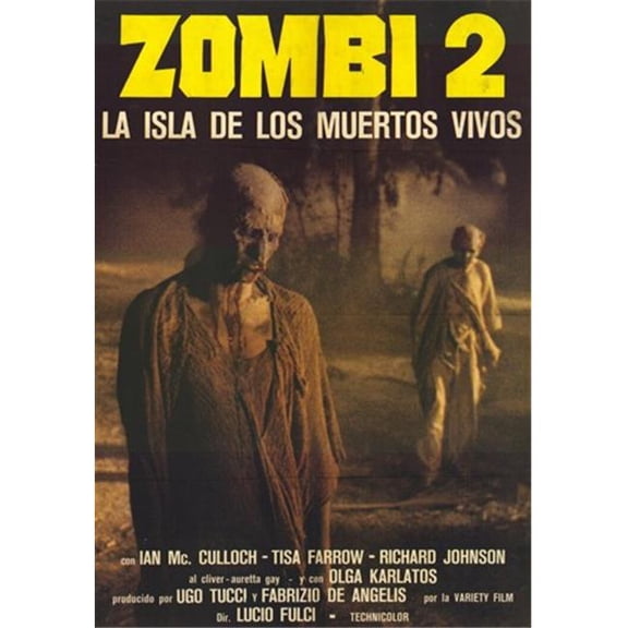 Posterazzi  Zombie Movie Poster - 11 x 17 in.