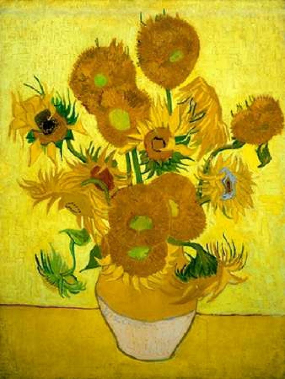 Posterazzi Zonnebloemen Canvas Art - Vincent Van Gogh (22 x 28)