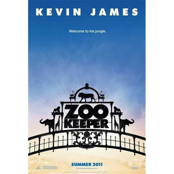 Posterazzi  Zookeeper Movie Poster - 11 x 17 in.