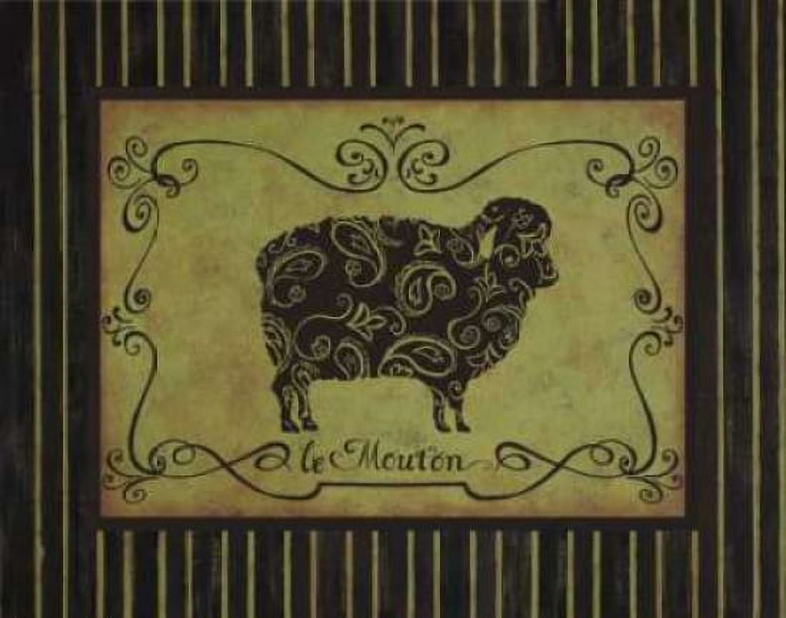 Posterazzi le Mouton Canvas Art - Sophie Devereux (24 x 30)