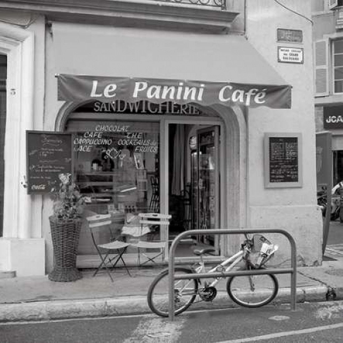 Posterazzi le Panini Cafe Canvas Art - Alan Blaustein (24 x 24)