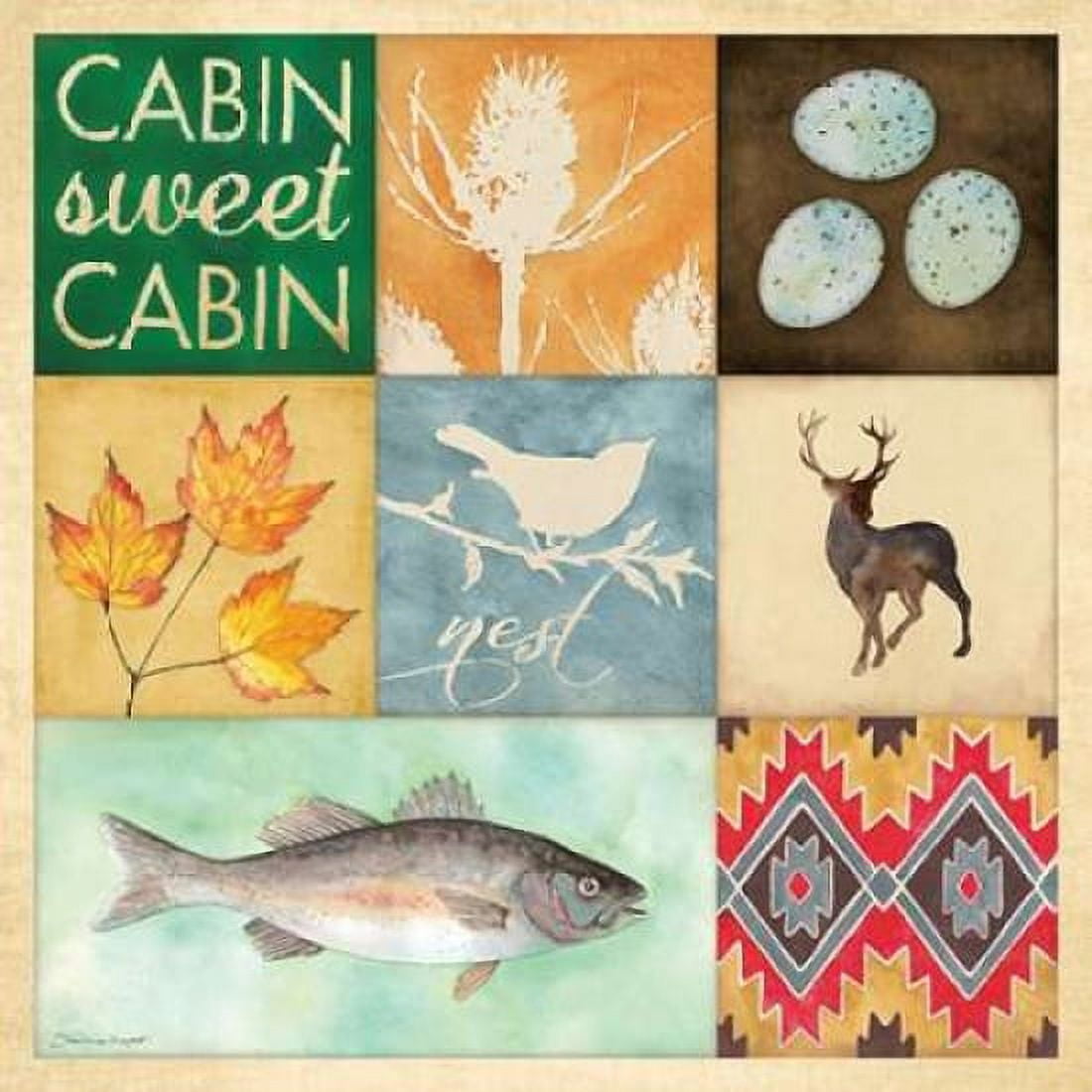 Posterazzi lodge Collage I Canvas Art - Stephanie Marrott (24 x 24)