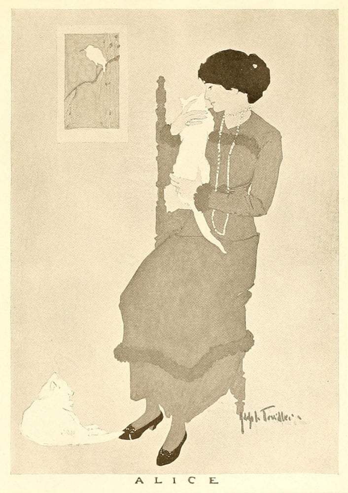 Posters 1913 Alice Canvas Art - Adolph Treidler (24 x 36)