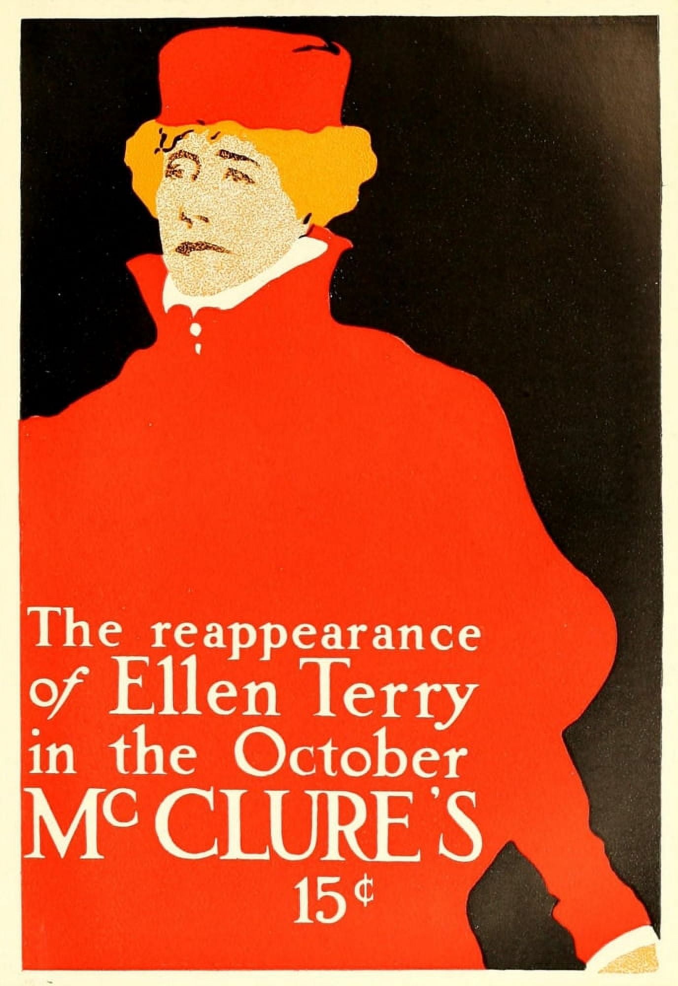Posters 1913 Ellen Terry Canvas Art - Hall & Horter (24 x 36)