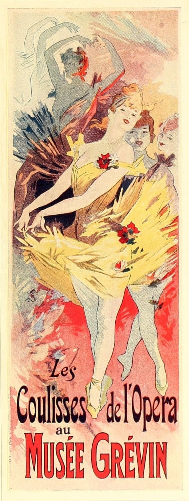 Posters 1913 Muse Grvin Canvas Art - Jules Chret (18 x 24)