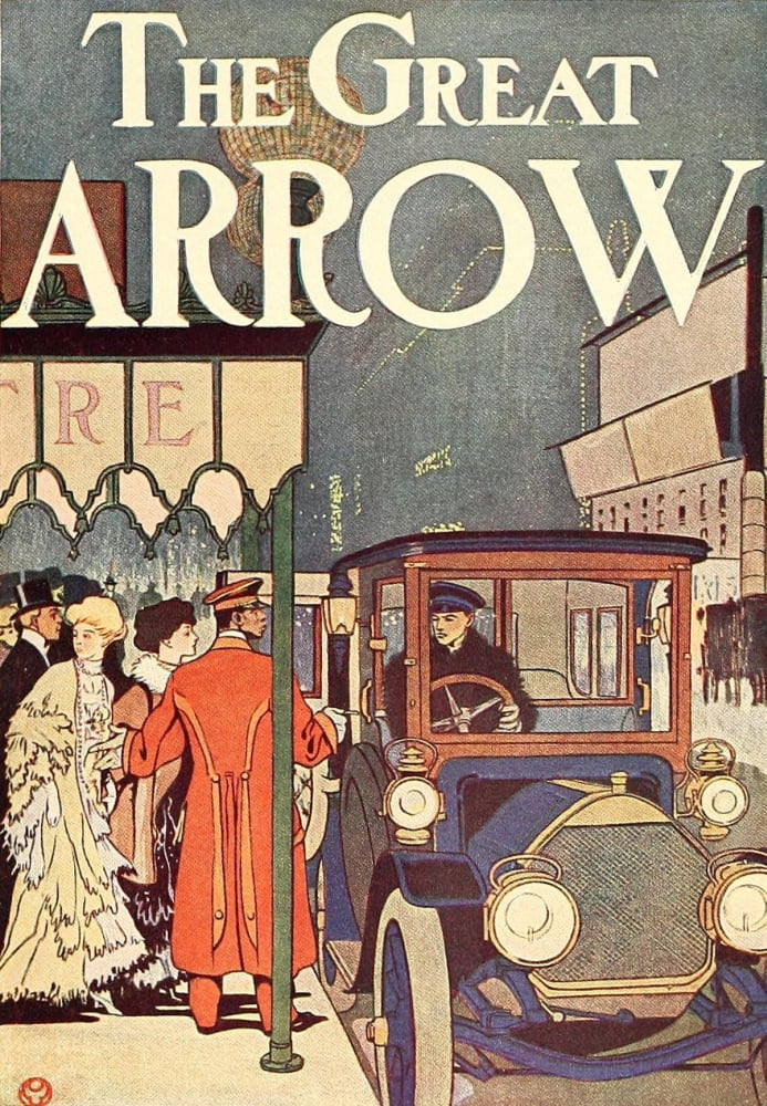 Posters 1913 The Great Arrow Canvas Art - Edward Penfield (24 x 36)
