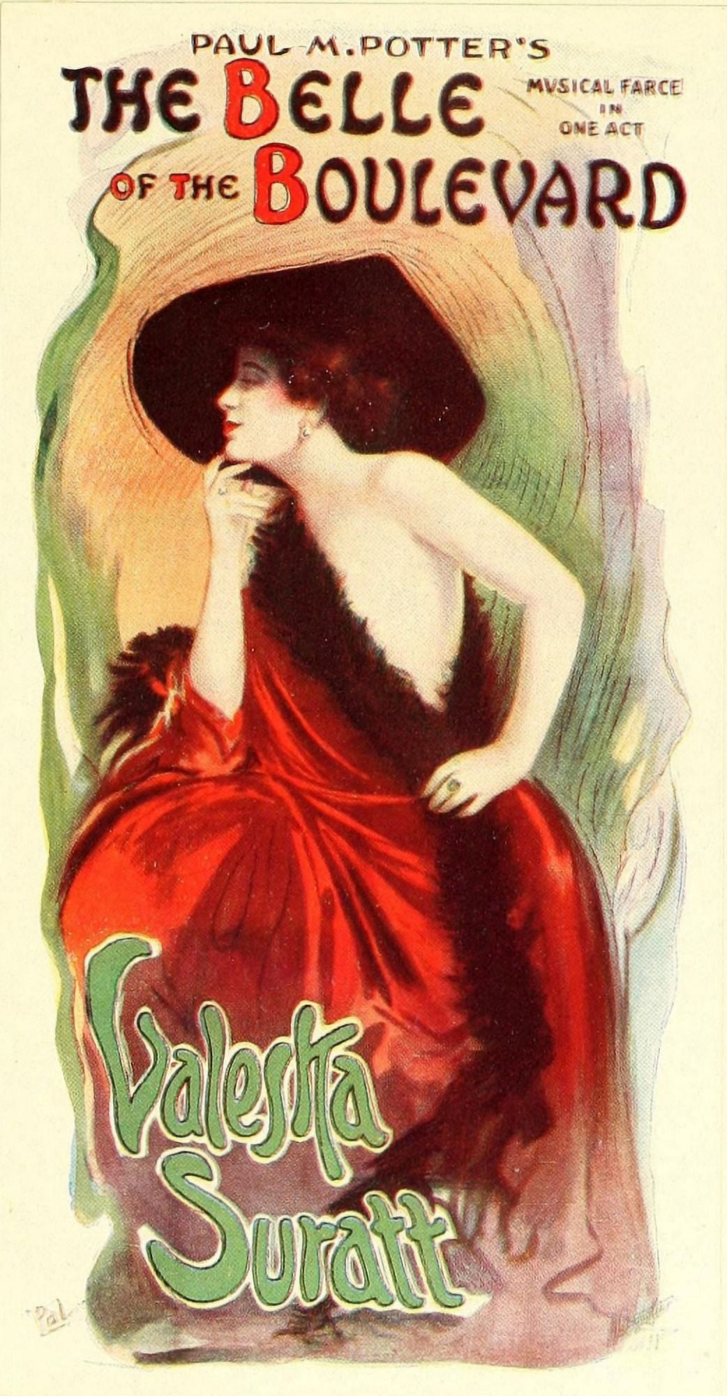 Posters 1913 Valeska Suratt Canvas Art - Jean de Palologue (18 x 24)