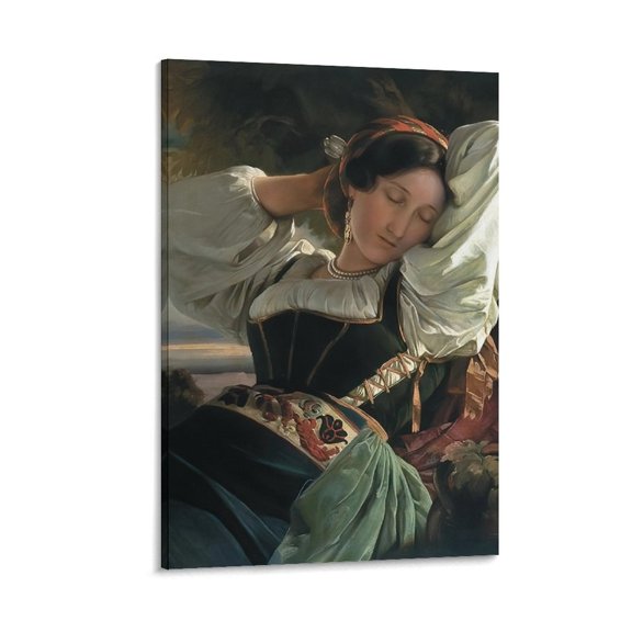 Posters for Bedroom Franz Xaver Winterhalter Painting Decorations for Home Wall Art Picture Painting Poster Canvas Print Posters Artworks Bedroom Living Room Decor 24x36inch(60x90cm)