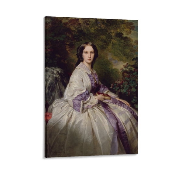 Posters for Bedroom Franz Xaver Winterhalter Poster Board Artworks Canvas Poster Room Aesthetic Wall Art Prints Home Modern Decor Gifts 12x18inch(30x45cm)