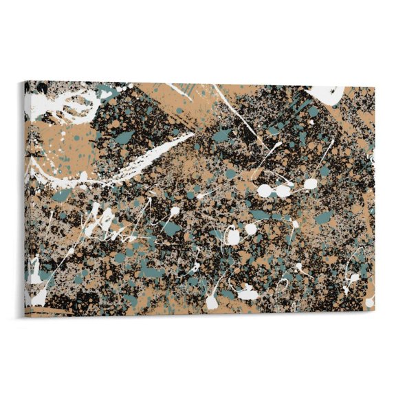Posters for Bedroom Jackson Pollock Poster Art Work Picture Print Wall Art Poster Painting Canvas Posters Artworks Gift Room Aesthetic 24x36inch(60x90cm)