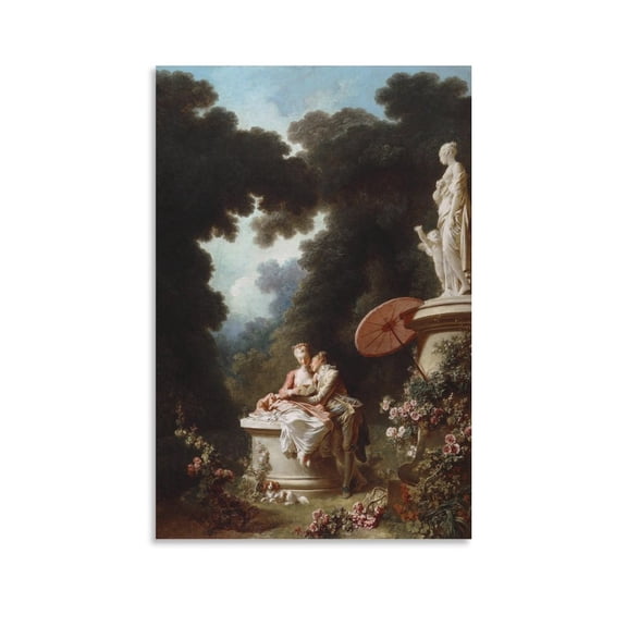 Posters for Bedroom Jean-Honoré Fragonard Art Stuff Canvas Art Poster and Wall Art Picture Print Modern Family bedroom Decor Posters 12x18inch(30x45cm)