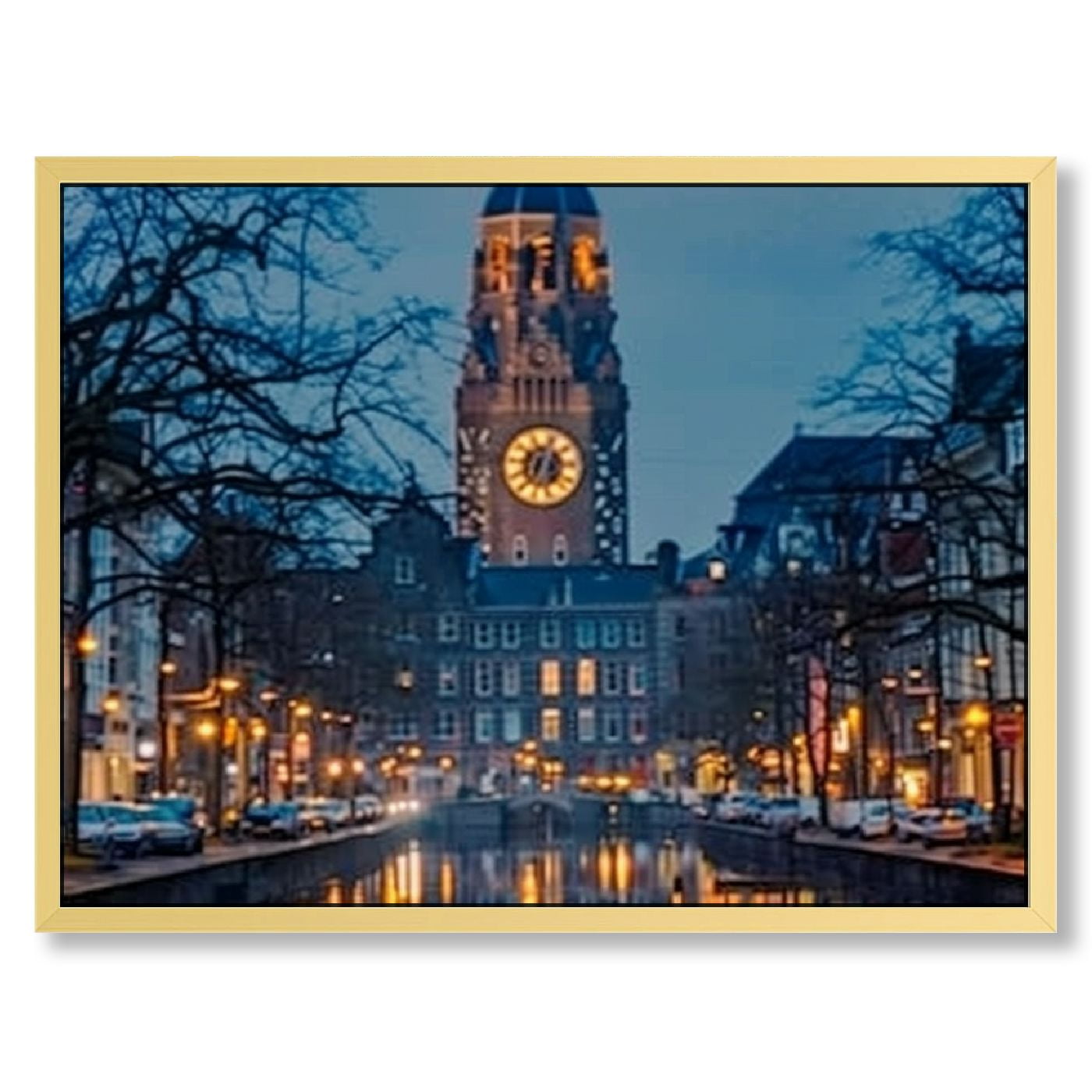 Posters Dutch City Skyline Ancient Dutch Cities Seaside