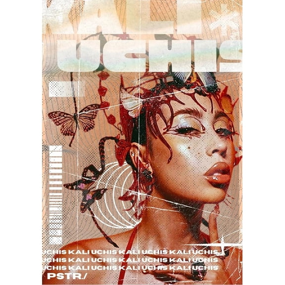 Posters Kali Uchis Canvas Poster Wall Decorative Ar Bedroom Living Room Decor Gift