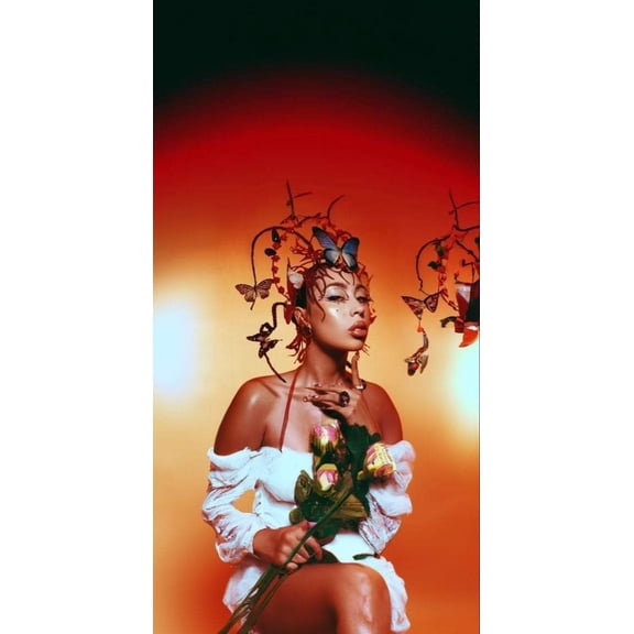 Posters Kali Uchis Canvas Poster Wall Decorative Ar Bedroom Living Room Decor Gift