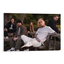 Posters Lorna Shore Metallic Art Print Photo Art Painting Canvas Poster Home Decorative Bedroom Modern Decor Posters Gifts 24x36inch(60x90cm)