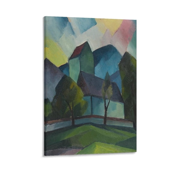 Posters for Room Aesthetic Adolf Erbslöh Painting Canvas Art Poster Canvas Painting Decor Wall Print Photo Gifts Home Modern Decorative Posters 24x36inch(60x90cm)