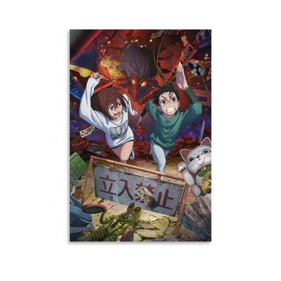 Posters for Room Aesthetic DAN DA DAN Poster Board Wall Art Picture Painting Poster Canvas Print Posters Artworks Bedroom Living Room Decor 12x18inch(30x45cm)