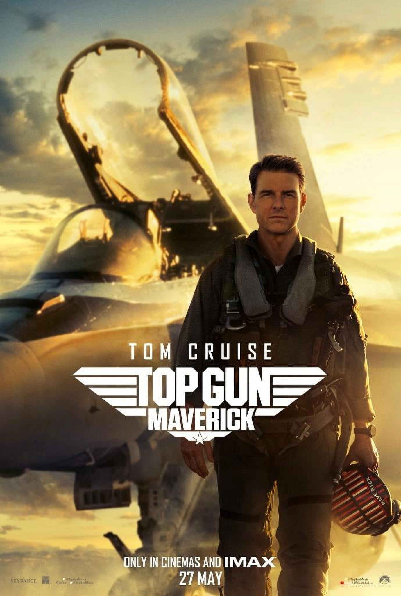 Top Gun Maverick Tom Cruise 8x12 inch movie poster - Walmart.com