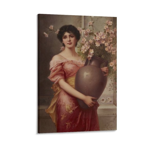 Posters for Bedroom Conrad Kiesel Classic Art Poster Canvas Painting Decor Wall Print Photo Gifts Home Modern Decorative Posters 16x24inch(40x60cm)