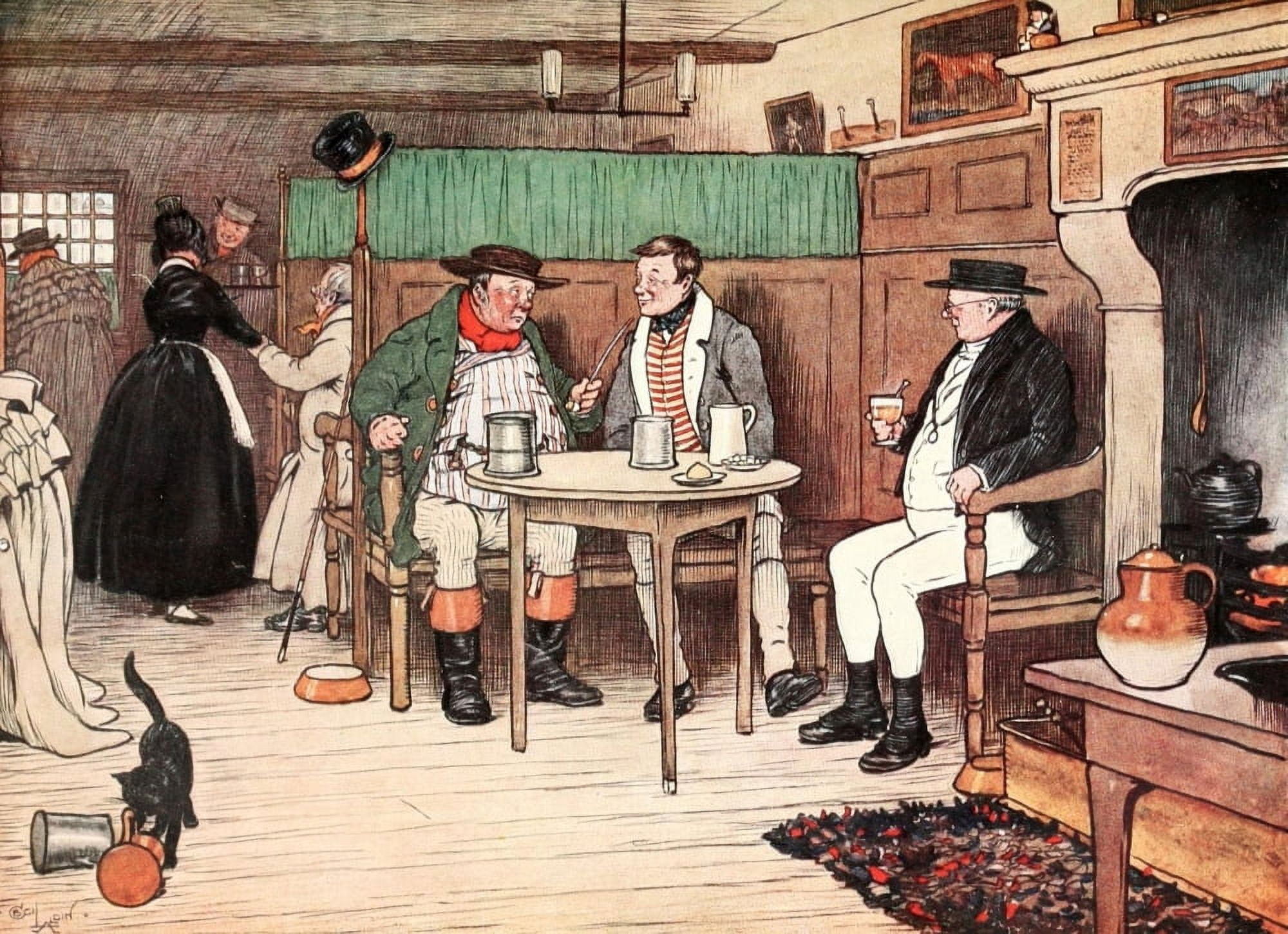 Posthumous Papers of Pickwick Club 1911 Take after your father Canvas Art - Cecil Aldin (18 x 24)
