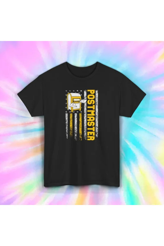Postmaster Shirt Mail Carriflag Graphic
