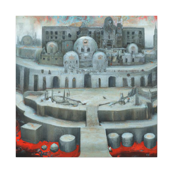 Postmodern Renaissance Vision - Canvas