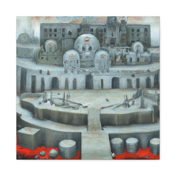 Postmodern Renaissance Vision - Canvas