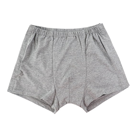 Postoperation Underwear Shorts with Side Closure for Men Adaptive Boxers Briefs Reusable Cotton Panties Underpants