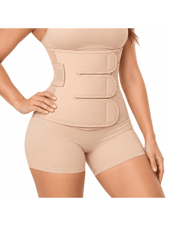 Postpartum Belly Band, Adjustable Abdominal Binder for Post-Pregnancy Recovery, Breathable Waist Trimmer and Pelvis Support Wrap for Back Relief