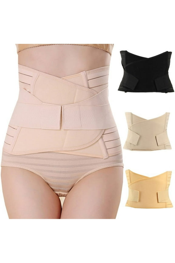 Postpartum Belly Wrap Girdle Band,Postpartum Corset Waist Belt,One size,Postnatal Shapewear Tummy Cinch