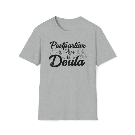 Postpartum Doula, Gildan Unisex Softstyle T-Shirt, Graphic Tee, S-3XL