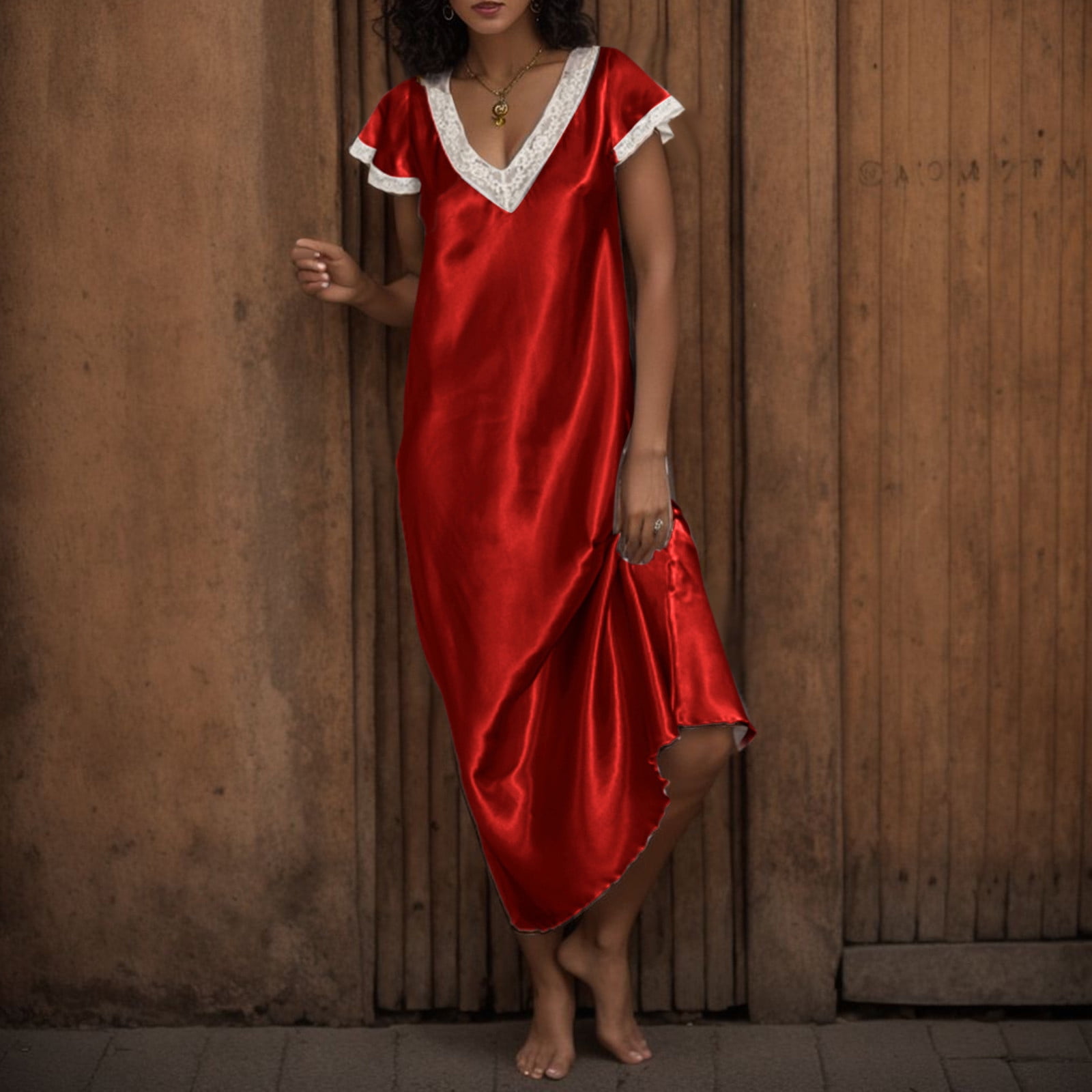 Postpartum Pajamas After Birth Hospital Clothes Lounge Dress Postpartum