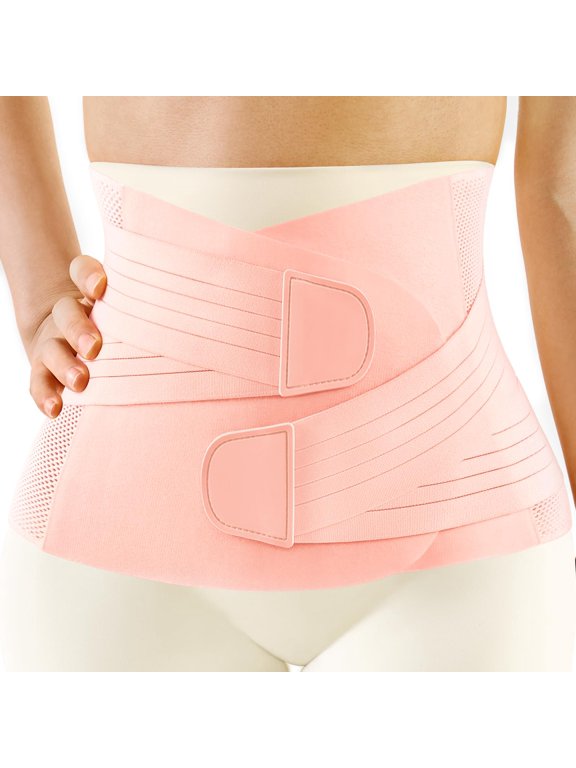 Postpartum Support Belt Pink L Postpartum & Post-Use