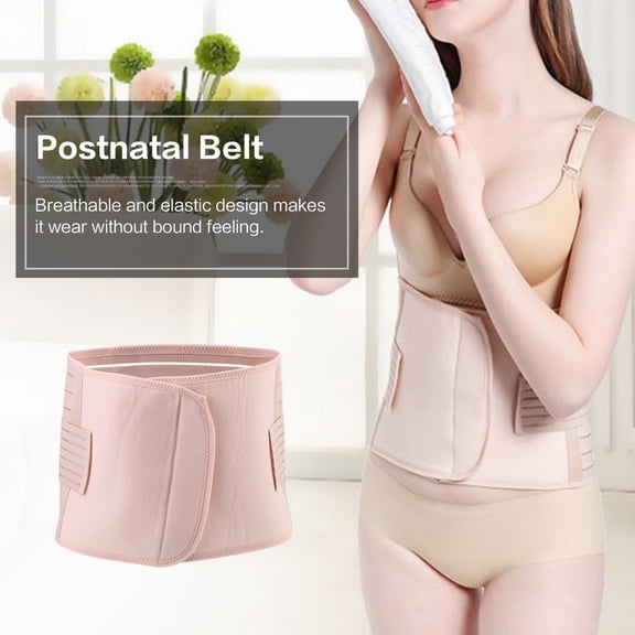 Postpartum Support ,Women Postnatal Bandage Maternity Postpartum Belt Waist Belly Recovery Band Waist Belt Shapewear Belly Wrap(M)