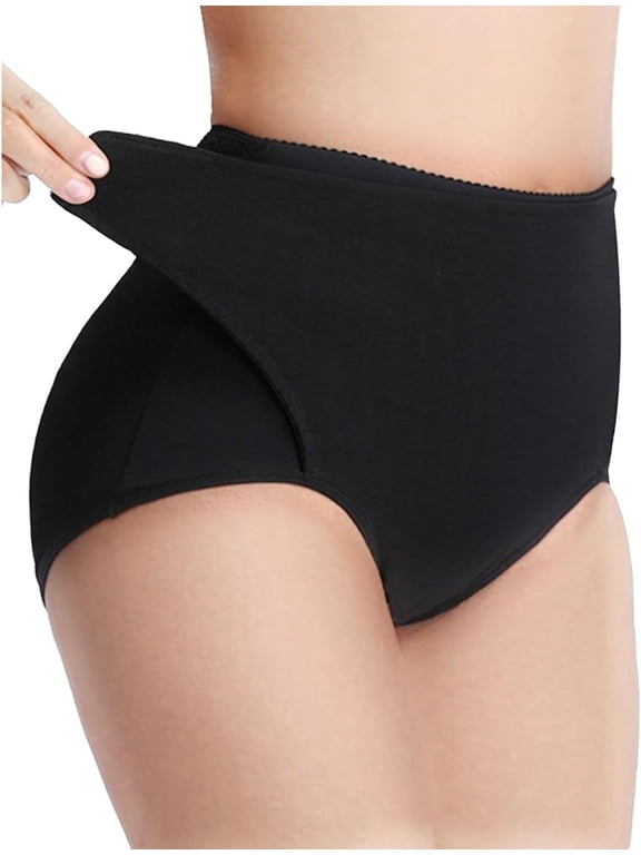 Postpartum Underwear Tummy Control Belly Wrap for Women C Section Underwear Fupa Control Panties